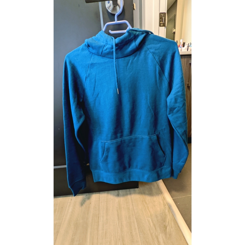 EXPRESS BLUE / TEAL FLEECE HOODIE